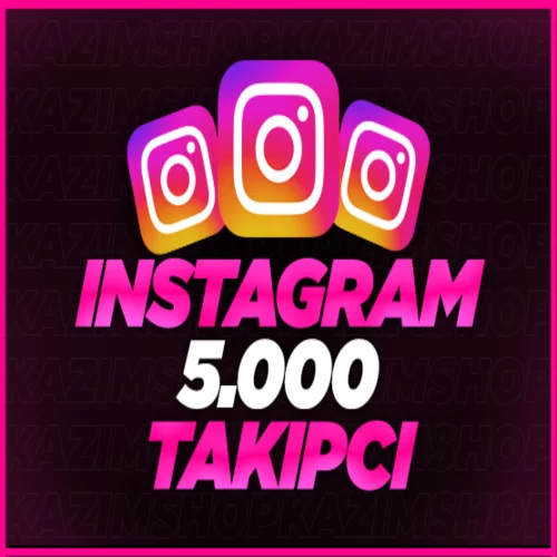 ⭐GARANTİLİ INSTAGRAM 5.000 TAKİPÇİ⭐